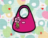 Bolso con flor