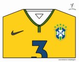 Camiseta del mundial de fútbol 2014 de Brasil