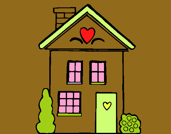 Casa con corazones