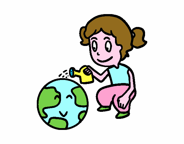 Dibujo de Cuidar el planeta tierra pintado por en  el día  03-04-20 a las 17:41:52. Imprime, pinta o colorea tus propios dibujos!
