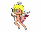 Cupido con su arco mágico