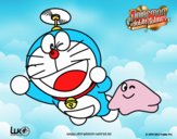 Doraemon volando