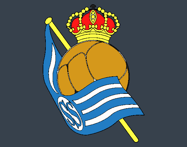 Escudo de la Real Sociedad de Fútbol