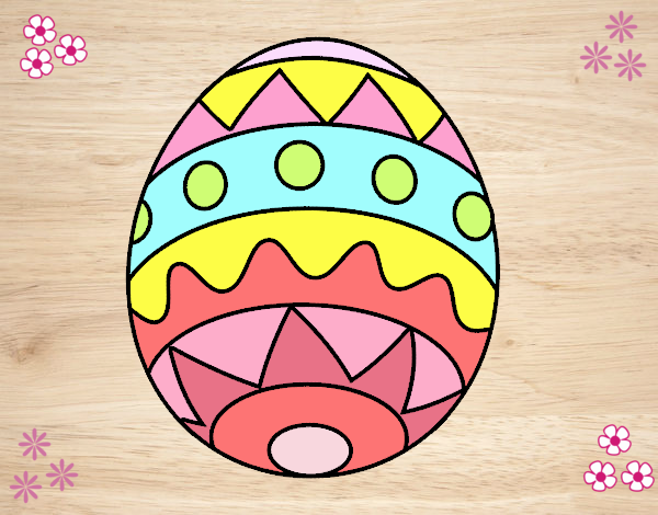 Huevo de Pascua infantil