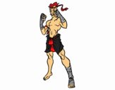 Luchador de Muay Thai