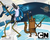 Mordecai y Rigby