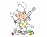 Niño cocinero