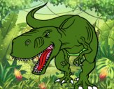 Tiranosaurio Rex enfadado