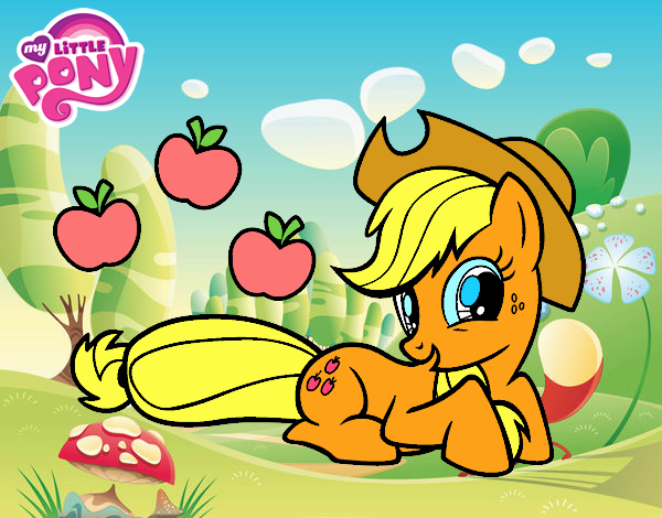 Applejack y sus manzanas