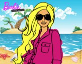 Barbie con gafas de sol