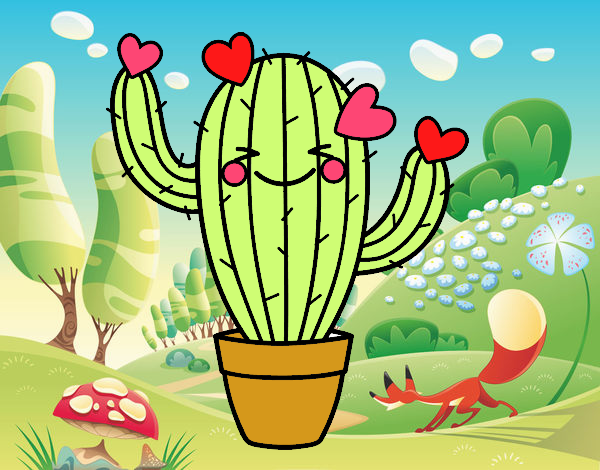 Cactus corazón