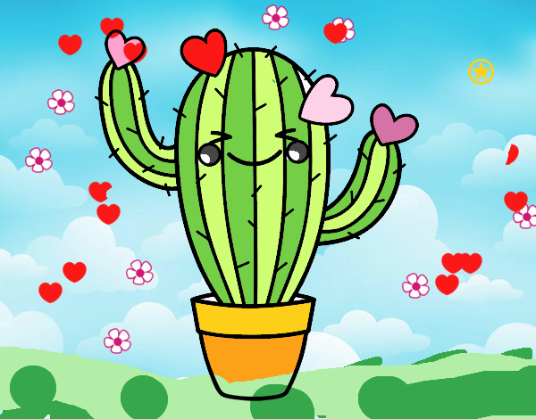 Cactus corazón