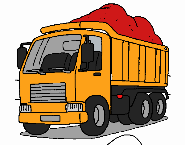 Dibujo De Camion De Carga 1 Pintado Por En Dibujos Net El Dia 10 04 A Las 16 56 55 Imprime Pinta O Colorea Tus Propios Dibujos