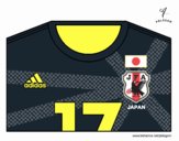 Camiseta del mundial de fútbol 2014 de Japón