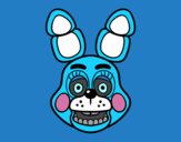 Cara de Toy Bonnie de Five Nights at Freddy's