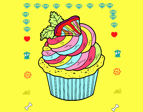 Cupcake de limón