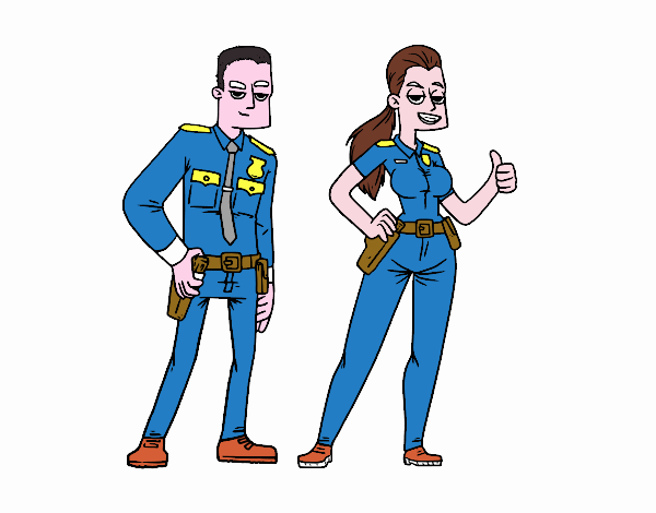 Dos policías