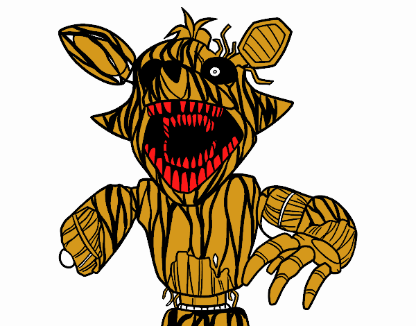 Foxy terrorífico de Five Nights at Freddy's