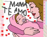 Madre con su bebe II