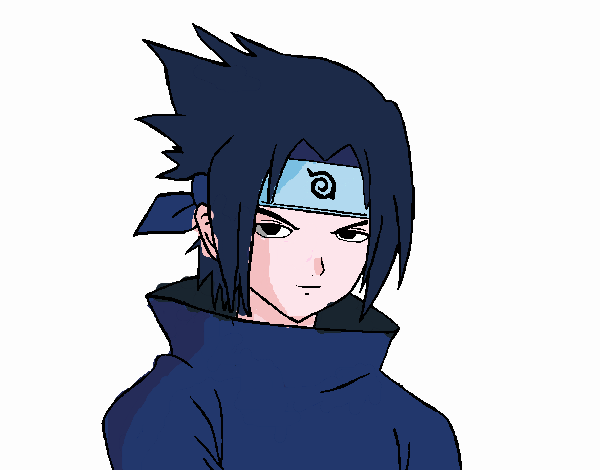 Sasuke enfadado