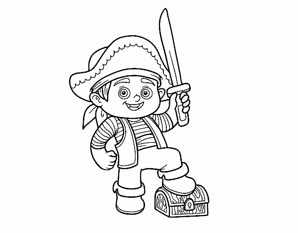 Un niño pirata