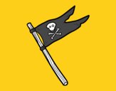 Una bandera pirata