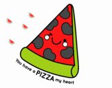 You have a pizza my heart