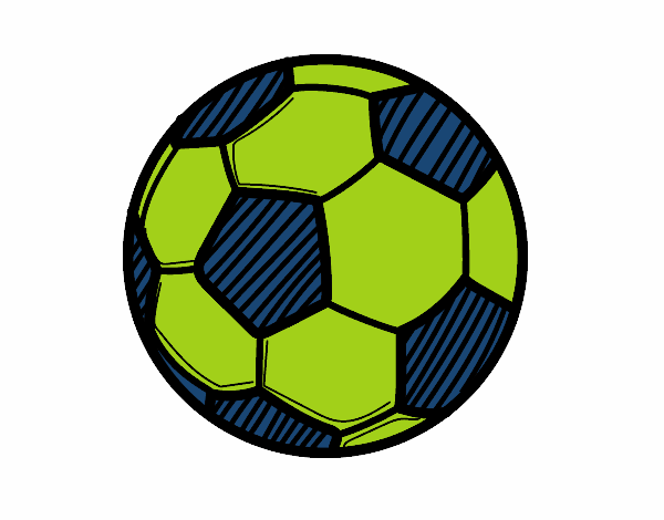 Dibujo de Balón de fútbol pintado por en Dibujos.net el día 21-09-20 a las  20:24:31. Imprime, pinta o colorea tus propios dibujos!