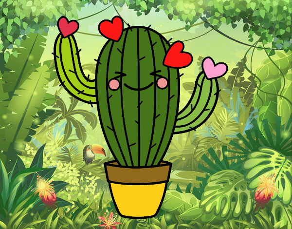 Cactus corazón