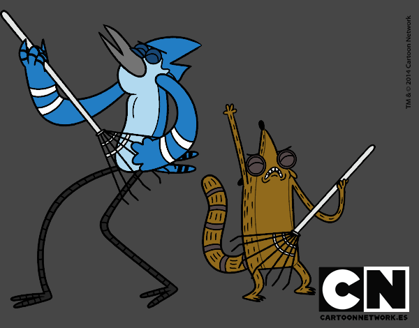 Mordecai y Rigby