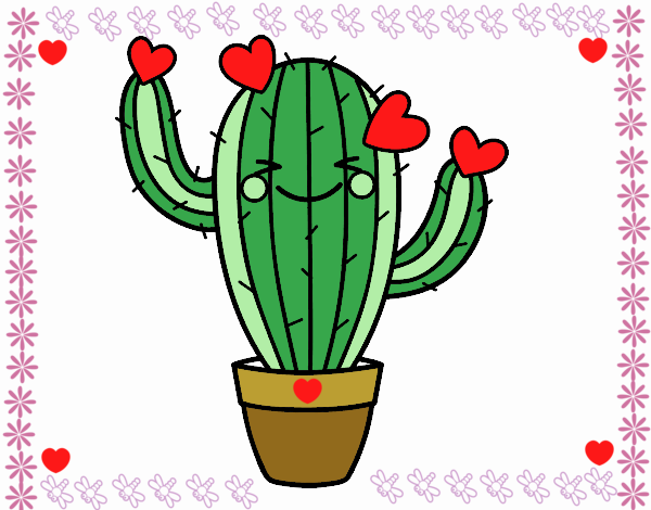 Cactus corazón