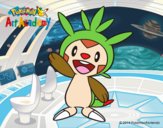 Chespin saludando