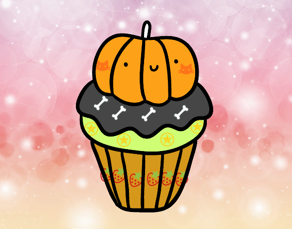 Halloween cupcake