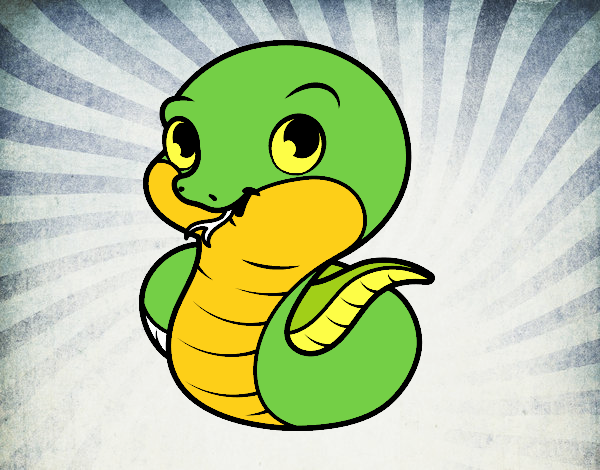 serpiente bebe