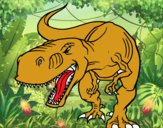 Tiranosaurio Rex enfadado