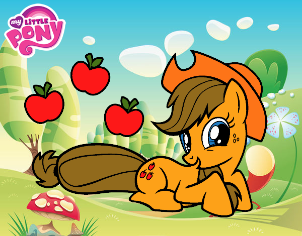 Applejack y sus manzanas