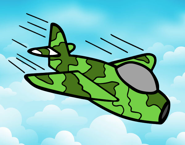 Avión de camuflaje