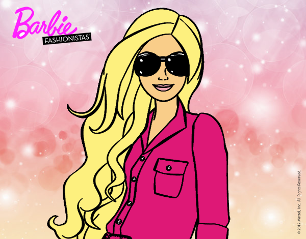 Barbie con gafas de sol