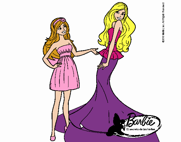 Barbie estrena vestido