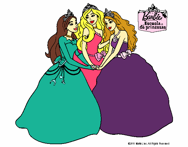 Barbie y sus amigas princesas