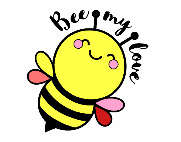 las abejas son bonitas.