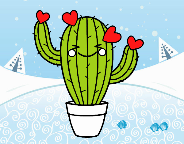 Cactus corazón