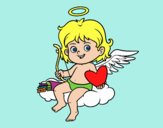 Cupido en una nube