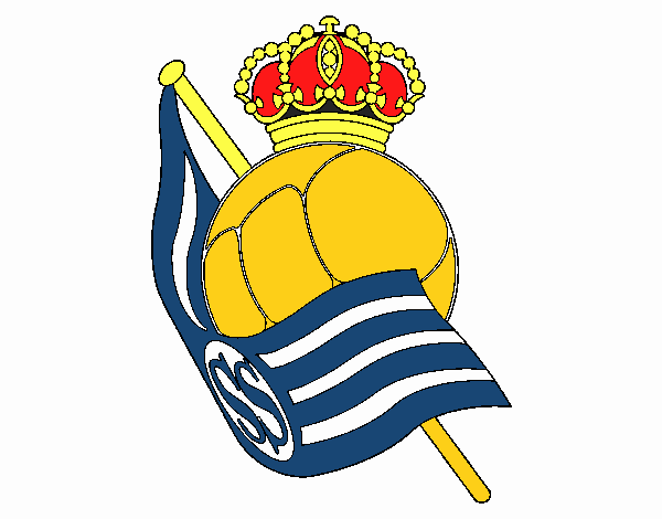 Escudo de la Real Sociedad de Fútbol