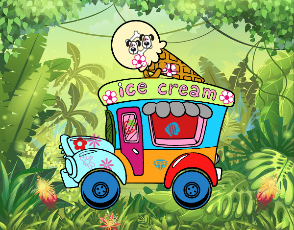 Food truck de helados