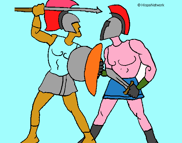 Lucha de gladiadores