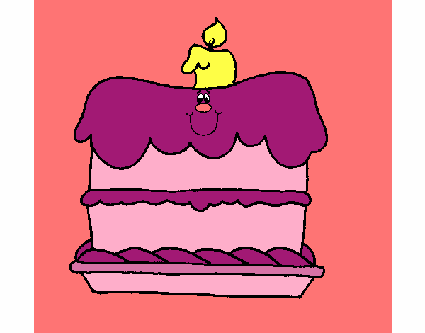 Pastel de cumpleaños