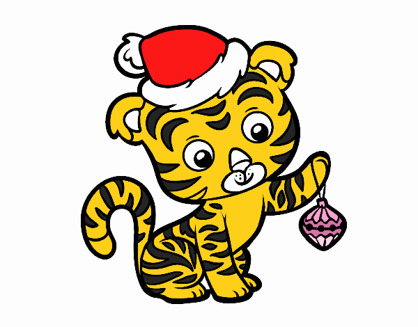 Tigre navideño