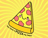 You have a pizza my heart