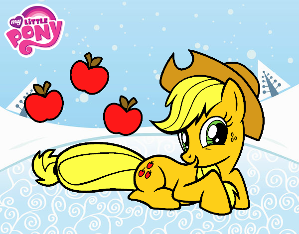 Applejack y sus manzanas